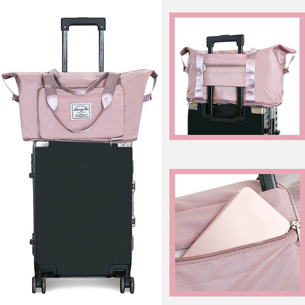 Bolsa Joli Grande Expansível Impermeável Viagem Multiuso Feminina Resistente Durável