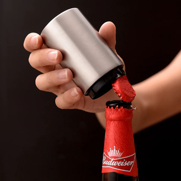Abridor de Garrafas Handflix Automático Magnético: Praticidade e Estilo para Sua Cerveja
