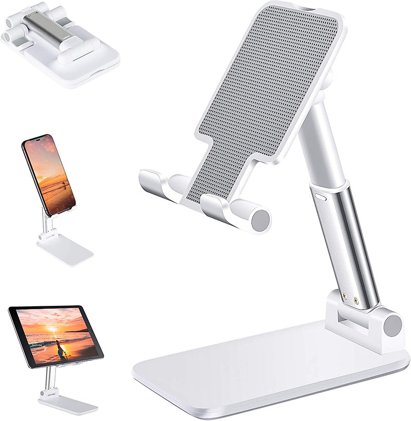 Suporte de Mesa Ergonômico Universal Ajustável para Celular e Tablet