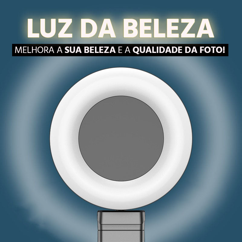 Pau de Selfie Tripé Universal Selfiegram Duo LED: Controle Remoto, Luz Integrada