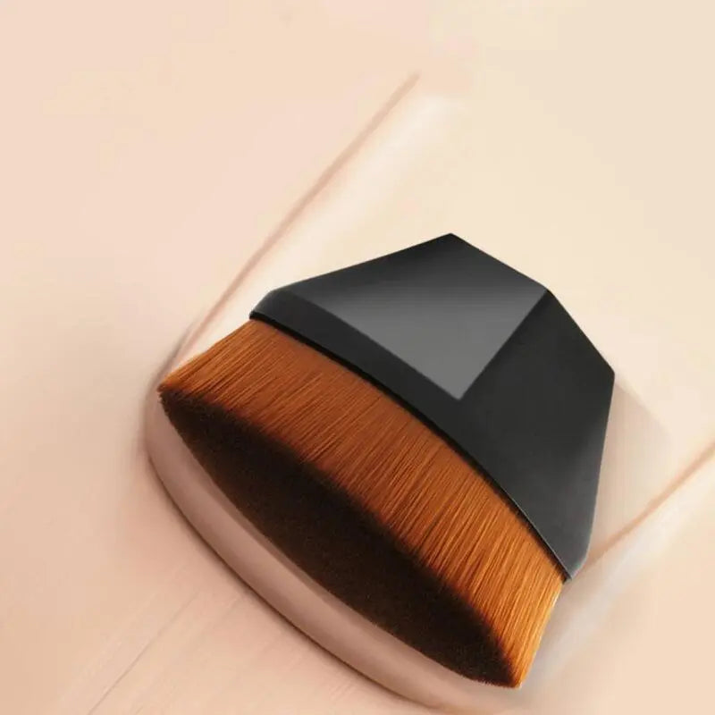 Pincel de Base de Precisão Profissional para Cobertura Impecável Rosto Maquiagem Suave