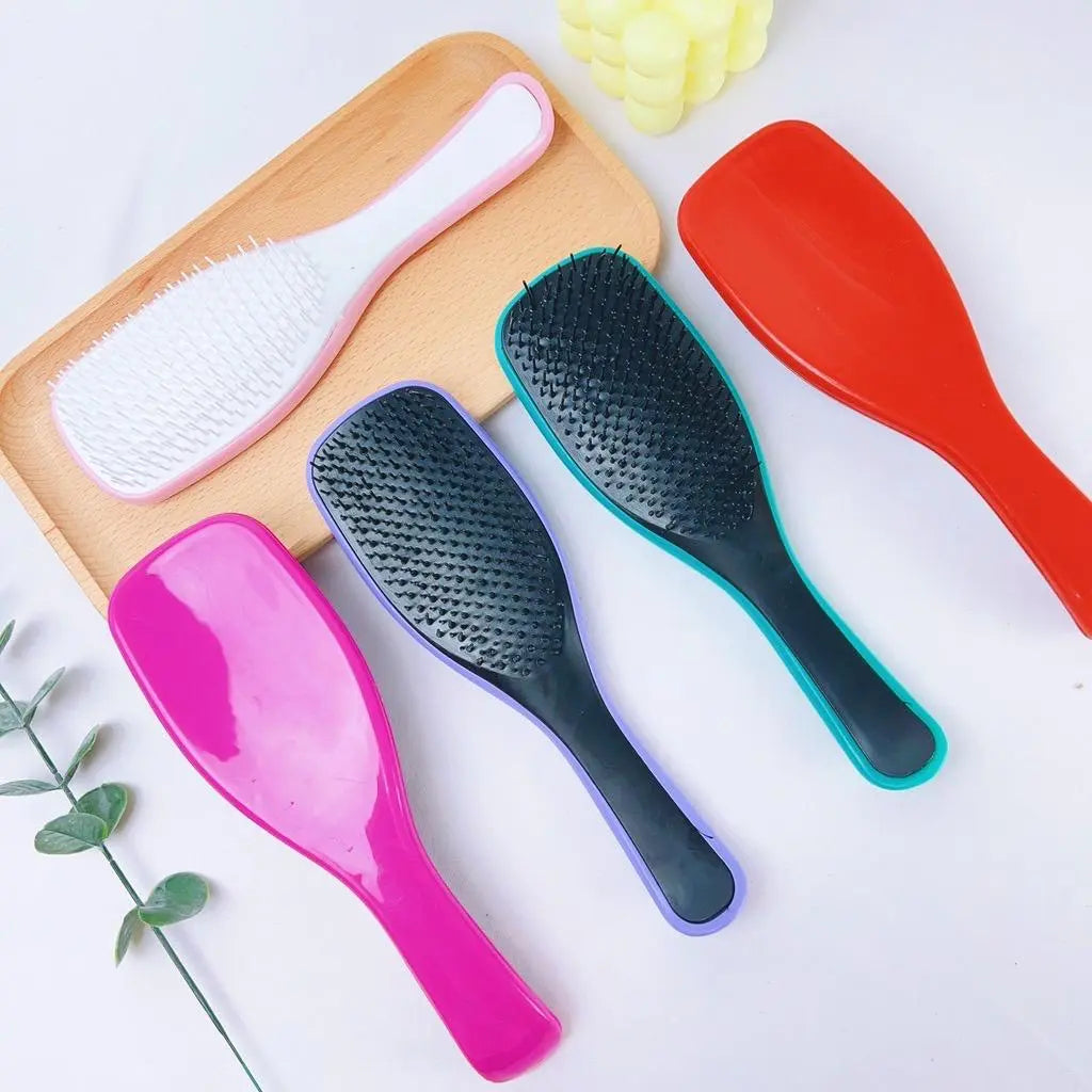 Escova Mágica Anti-Quebra: Desembaraço Suave, Frizz Zero para Cabelos Saudáveis