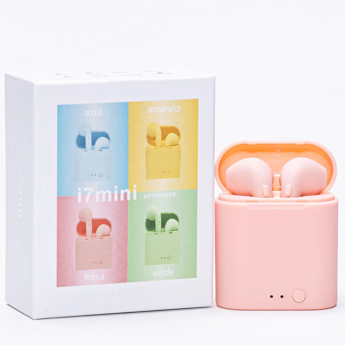 Fone de Ouvido i7Mini TWS 5.0 Sem Fio Bluetooth Estéreo Portátil Confortável