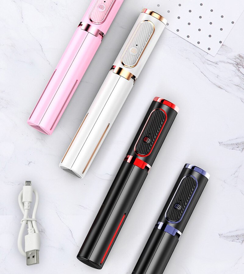 Selfiegram Plus: Tripé Bastão Extensível Bluetooth para Celular | Fotos e Vídeos