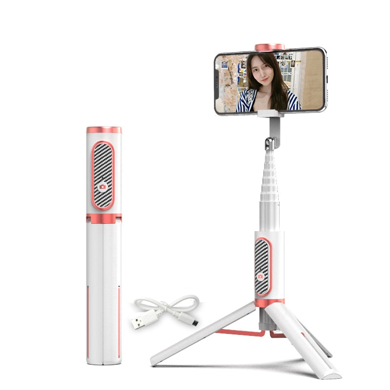 Selfiegram Plus: Tripé Bastão Extensível Bluetooth para Celular | Fotos e Vídeos