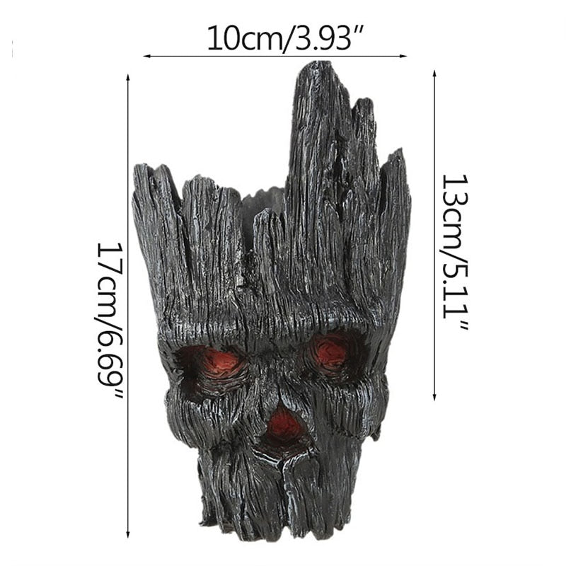 Vaso Decorativo Baby Groot Multifuncional para Suculentas Cactos Porta-Trecos Fofo