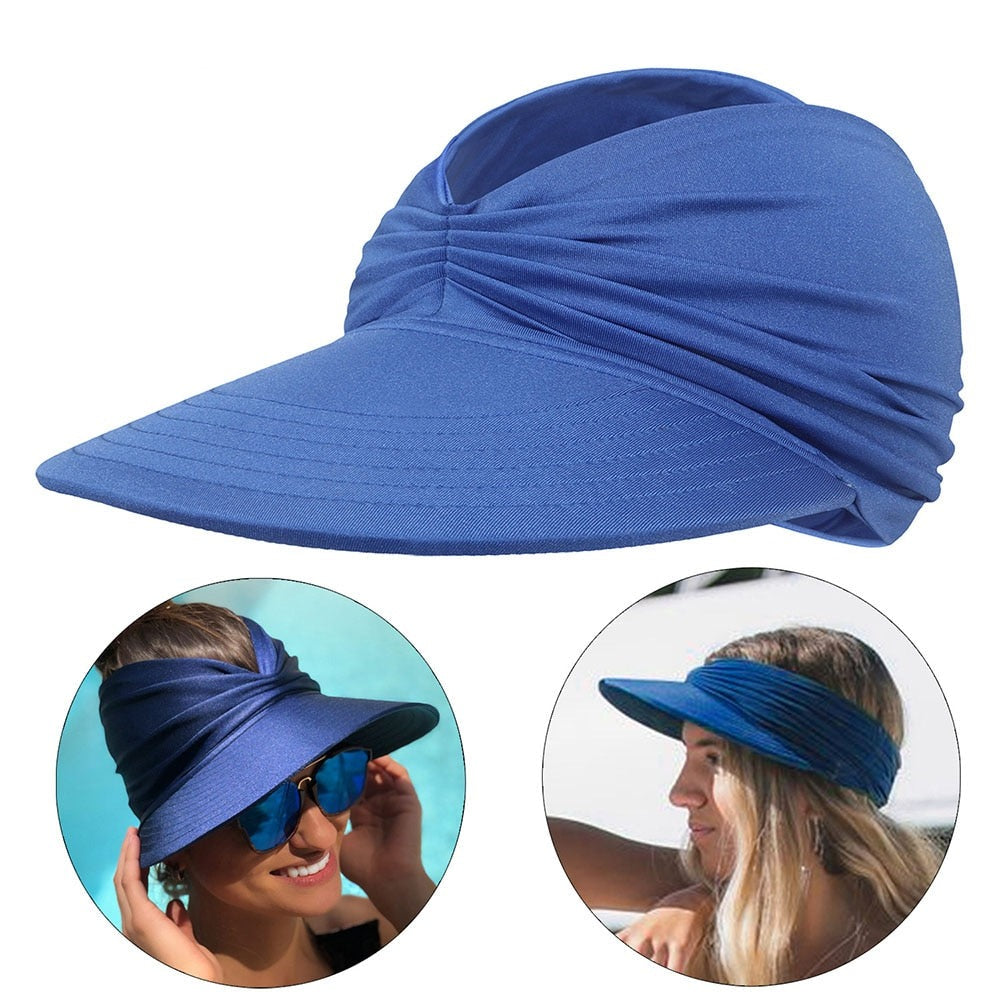 Chapéu Bealai Elegante Proteção Solar UV Aba Larga Confortável Verão Praia Piscina