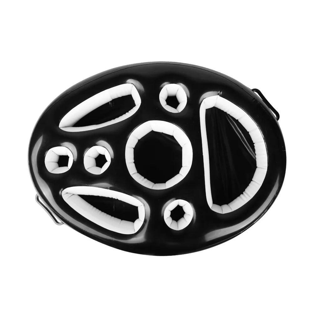 Boia Bandeja AquaGram Flutuante: Bar de Piscina, Porta Copos e Petiscos