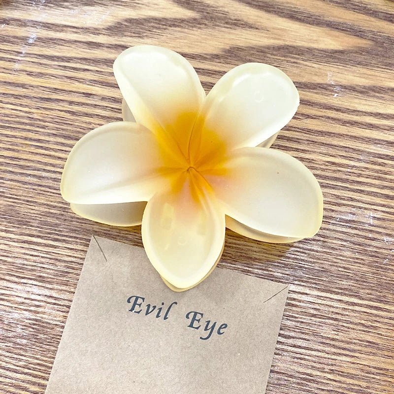 Prendedor de Cabelo Piranha Floral Blogueira Elegante Praia Verão Design Exclusivo