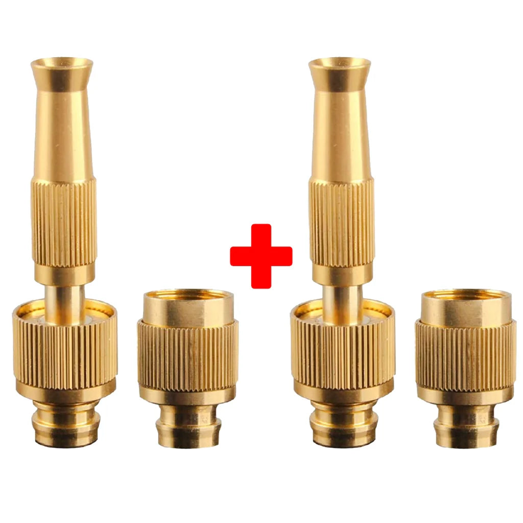 Bico Pistola Mangueira TurboJet: Jato Alta Pressão Ajustável para Limpeza Versátil