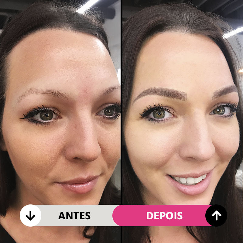 Caneta Fio a Fio Natural Microblading Sobrancelhas Perfeitas Duradouras À Prova D'água
