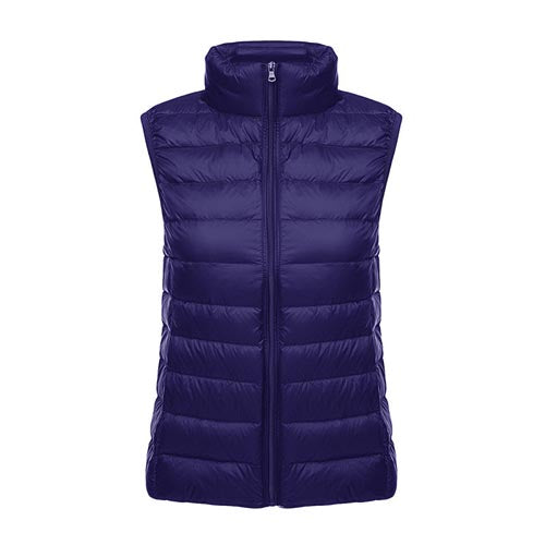 Colete Puffer Feminino Leve Premium: Quentinho, Corta-Vento e Resistente à Água