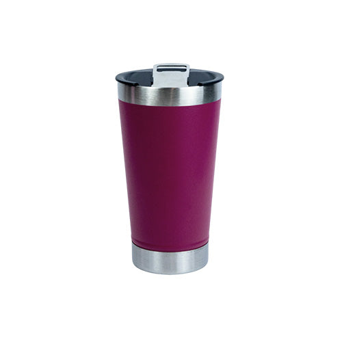 Copo Térmico Inox Maverick 473ml: Cerveja Gelada com Abridor Integrado na Tampa