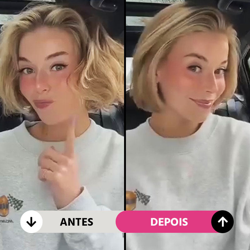 Escova Alisadora 5 em 1 MultiGlam Bivolt: Alisa, Modela, Reduz Frizz Instantaneamente