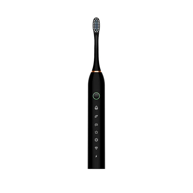 Escova Dental Elétrica Sônica PureFresh Recarregável Bivolt para Limpeza Profunda