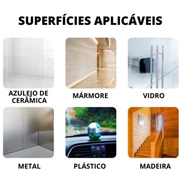 Fita Dupla Face Adesiva Gripo Transparente Ultra Forte Reutilizável Sem Furos