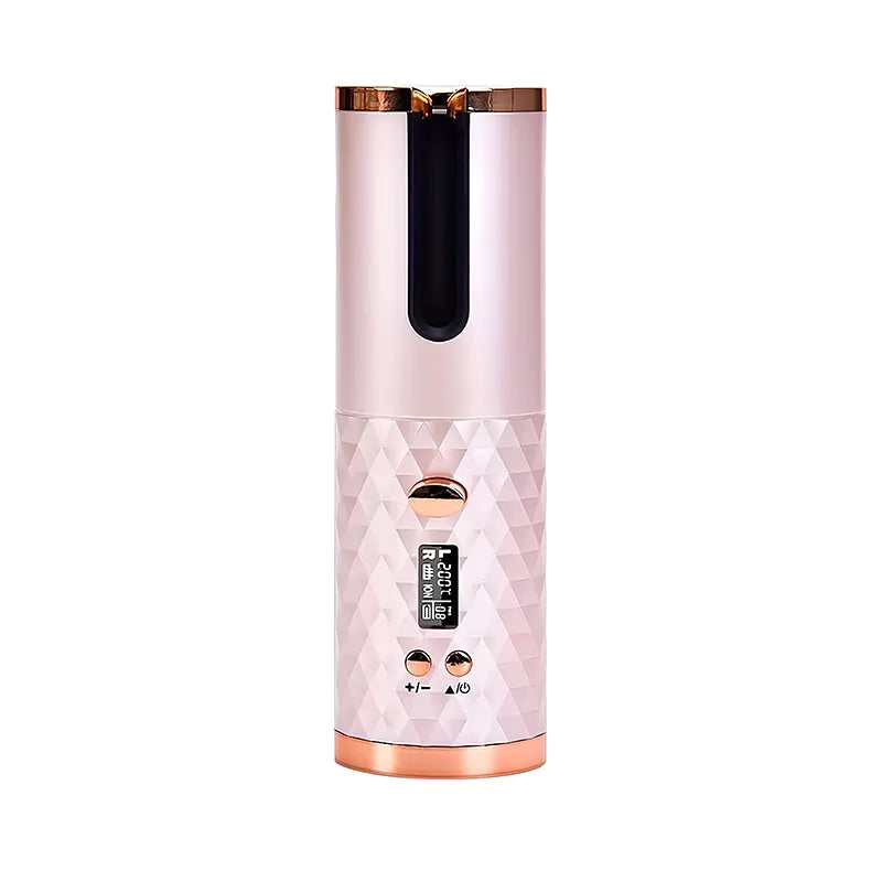 Modelador de Cachos TwistGlam Sem Fio Portátil Automático Recarregável - Cachos Perfeitos Duradouros