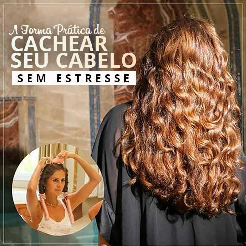 Modelador de Cachos Sem Calor: Cachos Perfeitos, Saudáveis, Práticos e com Brinde
