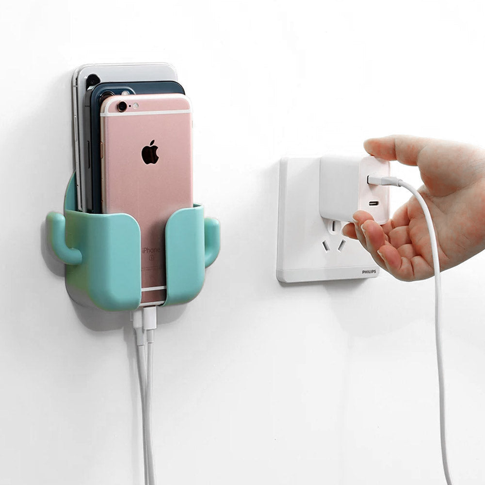 Suporte Adesivo Joaninha 3 em 1 para Celular: Fixação Segura e Ganchos