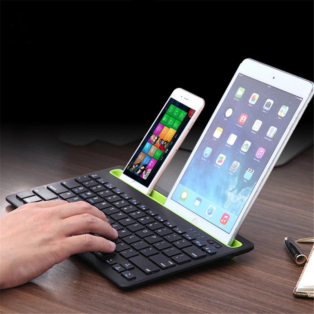 Teclado Bluetooth Universal Sem Fio para Celular Tablet iPad Samsung Lenovo