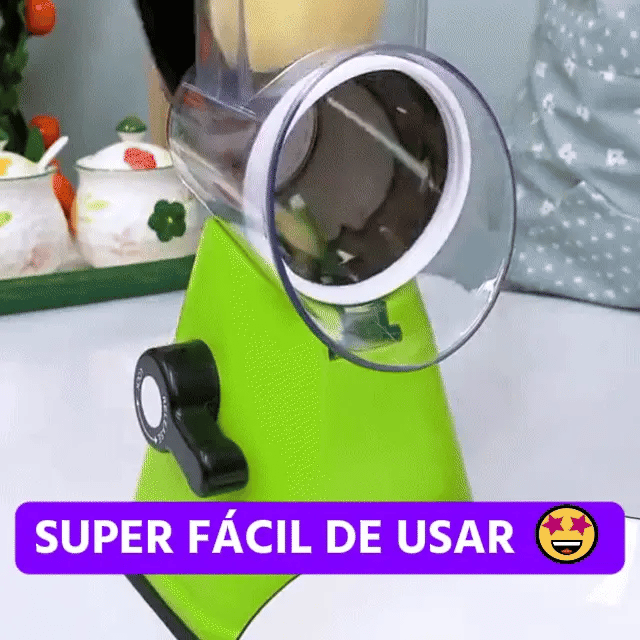 Ralador MultiCut 3 em 1: Fatiador de Legumes Rápido e Versátil