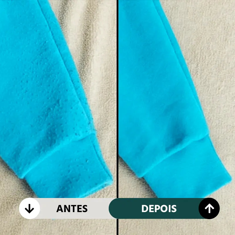 Removedor de Bolinhas Elétrico Sem Fio LintFree Portátil para Roupas e Tecidos