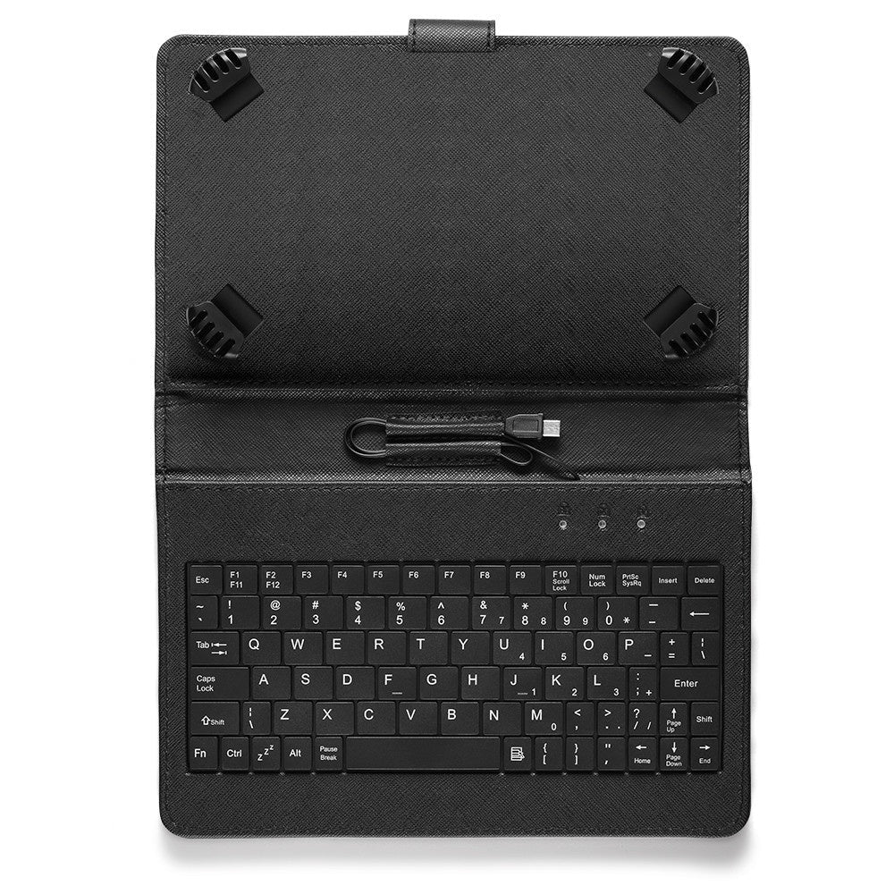 Teclado Bluetooth Universal Portátil: Conforto e Proteção para Tablet e iPad