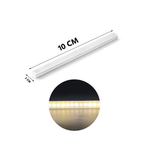 Luz LED Recarregável com Sensor de Movimento USB: Iluminação Inteligente e Econômica