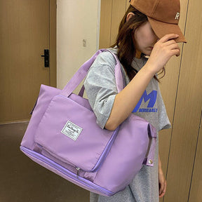 Bolsa Joli Grande Expansível Impermeável Viagem Multiuso Feminina Resistente Durável