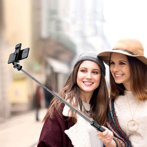 Selfiegram Tripé Multifuncional 5 em 1: Luz LED, Bluetooth, Fotos e Vídeos