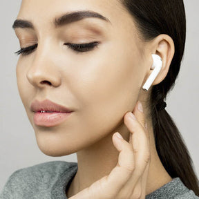 Fone de Ouvido Bluetooth Wireless Universal: Áudio Sem Fios com Microfone Integrado