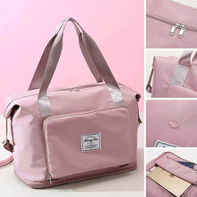 Bolsa Joli Grande Expansível Impermeável Viagem Multiuso Feminina Resistente Durável