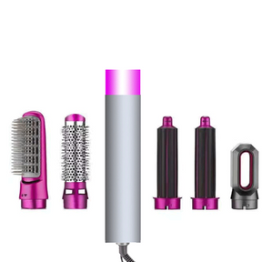 Escova MultiFlex 5 em 1: Alisa, Seca, Modela, Bivolt, Sem Frizz