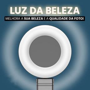 Pau de Selfie Tripé Universal Selfiegram Duo LED: Controle Remoto, Luz Integrada