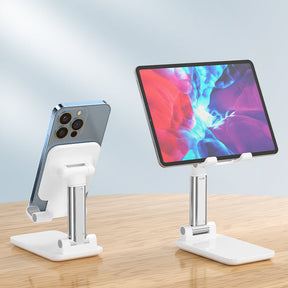 Suporte de Mesa Ergonômico Universal Ajustável para Celular e Tablet