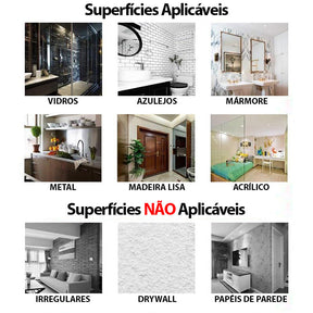 Mono Tag Adesiva Transparente: Ganchos de Parede Sem Furos, 20 Peças