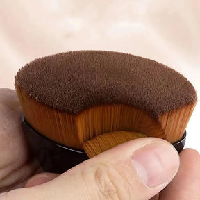 Pincel de Base de Precisão Profissional para Cobertura Impecável Rosto Maquiagem Suave