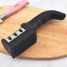 Afiador Profissional de Facas 3 Estágios: Restaurador de Lâminas Super Afiadas