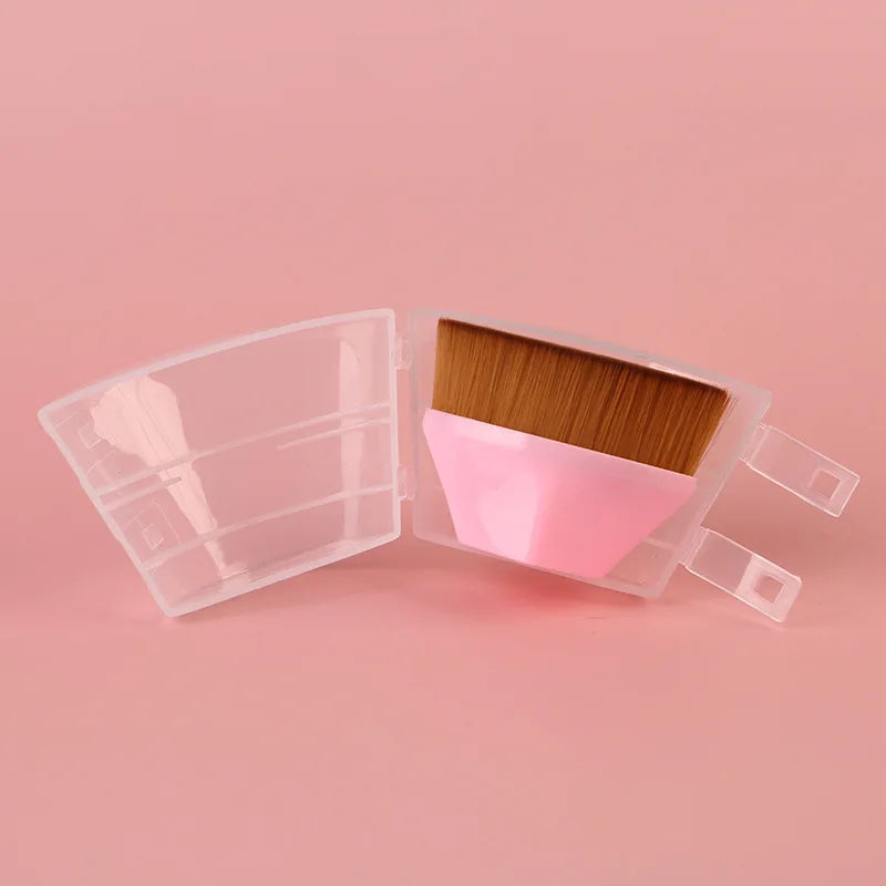 Pincel de Base de Precisão Profissional para Cobertura Impecável Rosto Maquiagem Suave