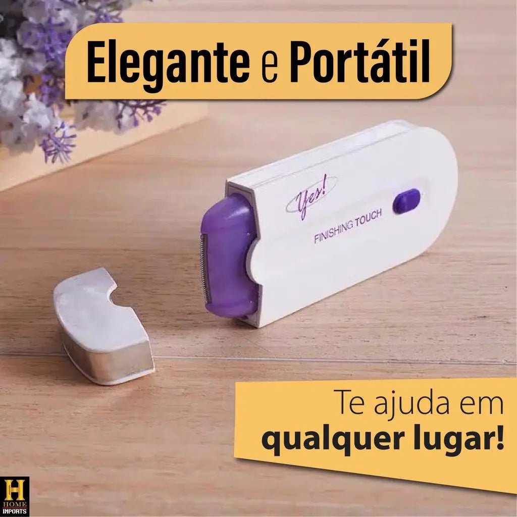 Depilador Corporal Elétrico Feminino Sem Dor Sense-Light Recarregável Portátil Suave