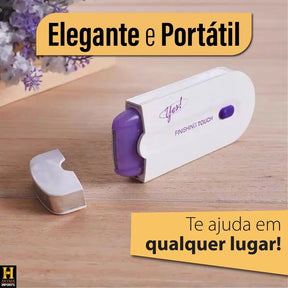 Depilador Corporal Elétrico Feminino Sem Dor Sense-Light Recarregável Portátil Suave