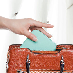 Porta-Joias de Viagem Compacto Luxuoso Organizador Portátil Joias Aveludado Elegante