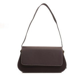 Bolsa Feminina Transversal Rhombus Elegante Couro PU Acolchoada Leve Versátil