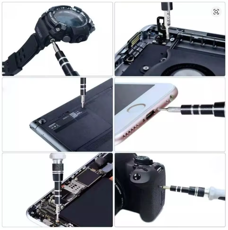 Conjunto Profissional Ferramentas Reparo Multiuso -115 Em 1