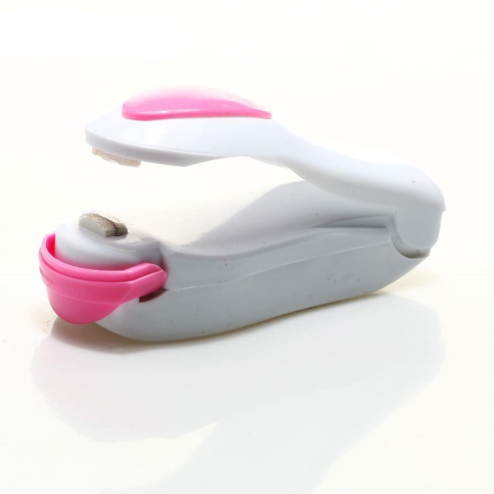 Mini Seladora Portátil Ziperflex: Preserve Alimentos Frescos, Fechamento Rápido e Fácil