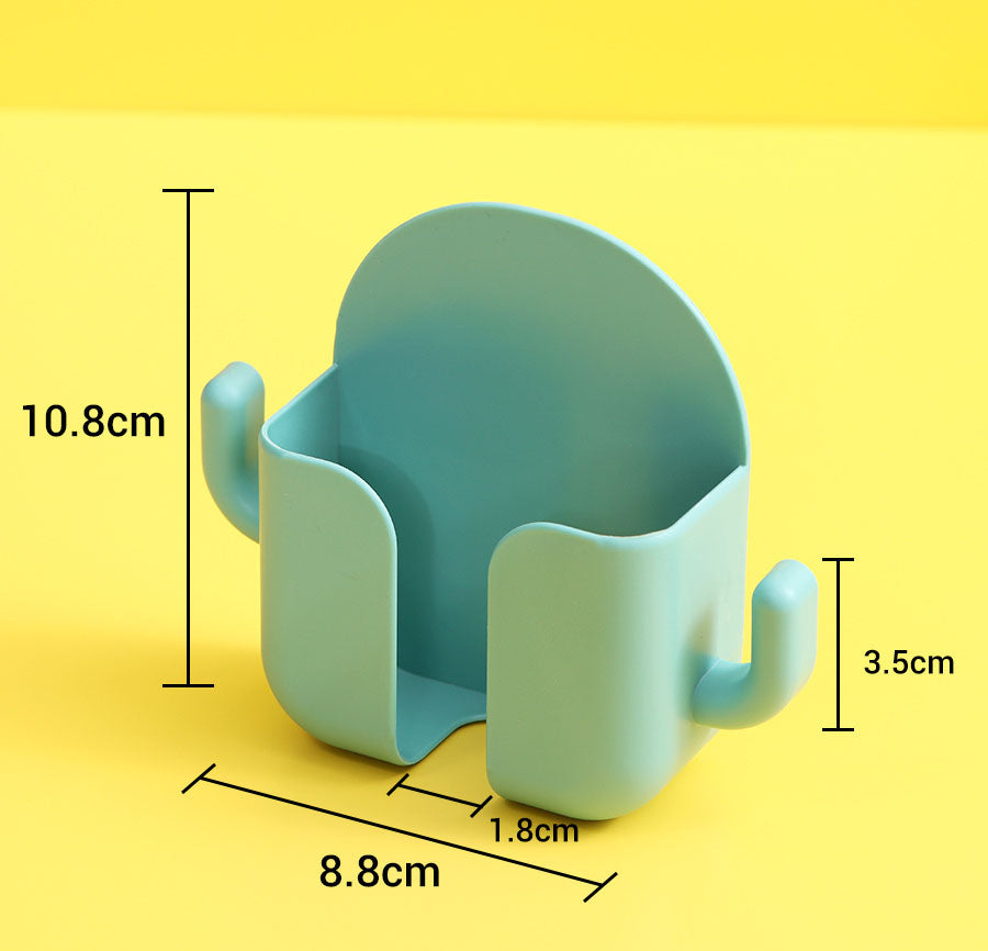 Suporte Adesivo Joaninha 3 em 1 para Celular: Fixação Segura e Ganchos
