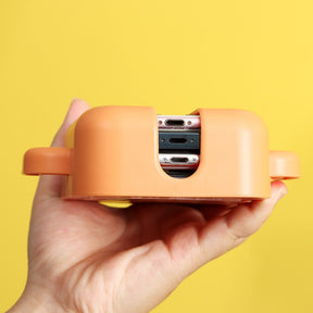 Suporte Adesivo Joaninha 3 em 1 para Celular: Fixação Segura e Ganchos