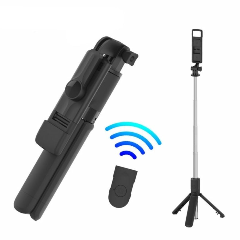 Selfiegram Tripé Multifuncional 5 em 1: Luz LED, Bluetooth, Fotos e Vídeos