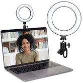 Ring Light LED USB Profissional Notebook Celular: Iluminação Perfeita