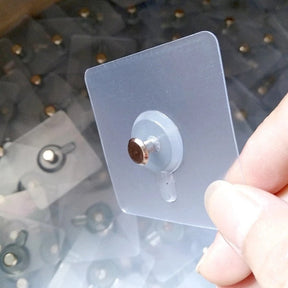 Ganchos Adesivos De Parede Ultra Fortes Kit 10 Peças Sem Furo Instalação Fácil